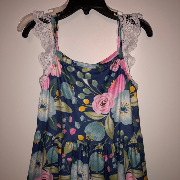 NWT Floral Tank Dress - Picture 3 of 5
